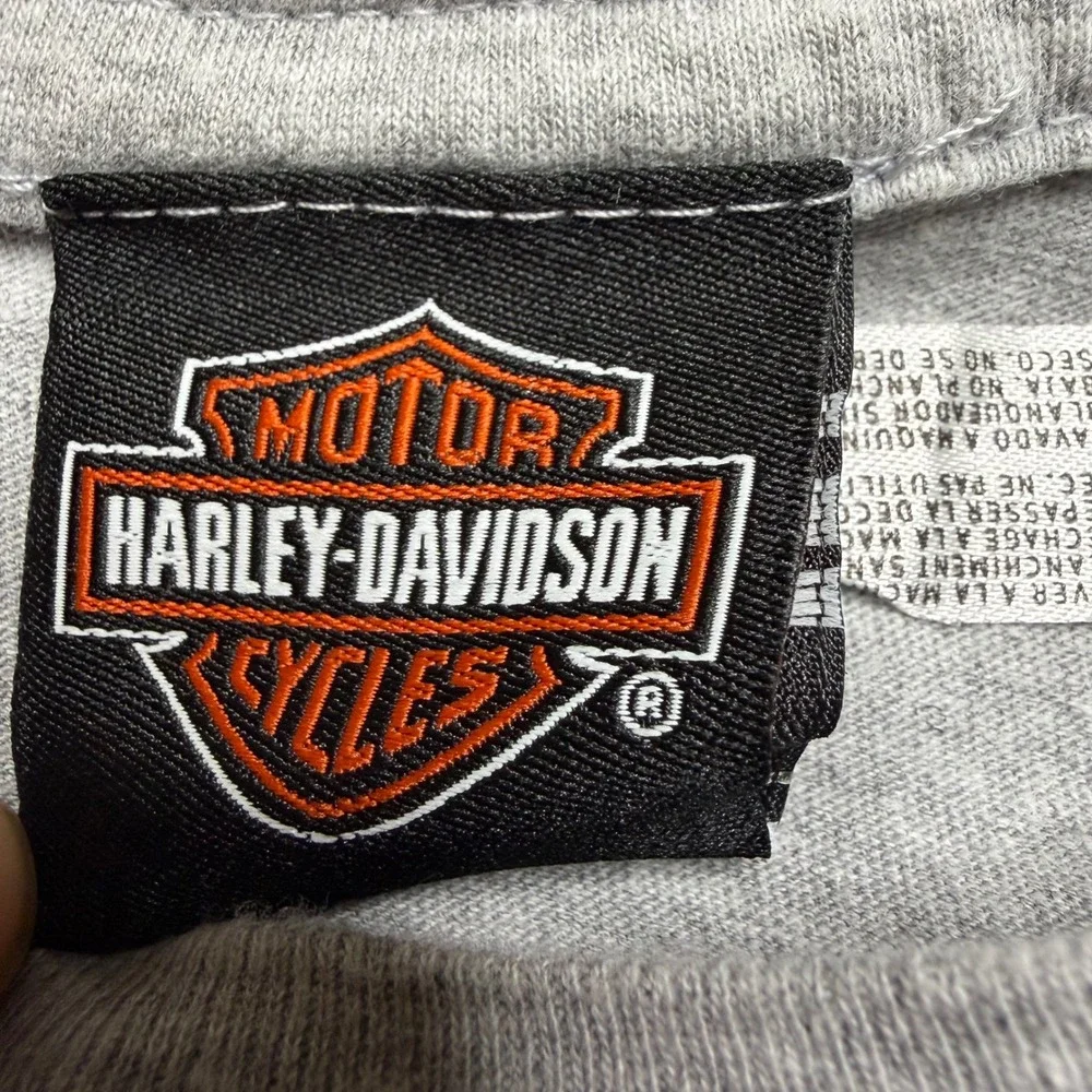 Harley-Davidson Graphic T-Shirt Kids Youth L Ride‎ Like The Wind Deadwood Y2K